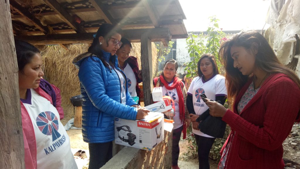 Nepal woman entrepreneur in Chitwan